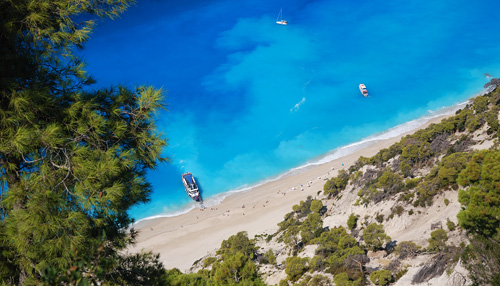 Egremni - jednu z nejkrásnějších pláží na světě najdete na Lefkadě